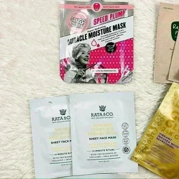19 NEW Facial, Lip & Undereye Masks (Soap & Glory, Yes To, Rata & Co and More) - Picture 4 of 15
